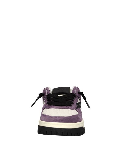 Suede trainers D.A.T.E. | TORNEO STRIPEDVIOLABEIGE-NERO